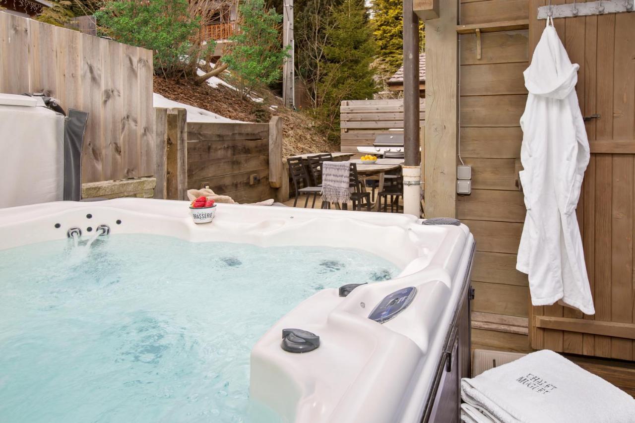 Chalet Muguet Gauche With Hot Tub Sleeps 10 Central Morzine Dış mekan fotoğraf